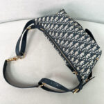 Christian Dior Small D-Journey Bag Dark Blue